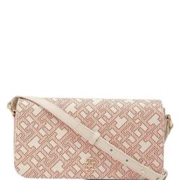 TOMMY HILFIGER Women's Neutral & Orange IM Latam Print Cross Body Bag-13