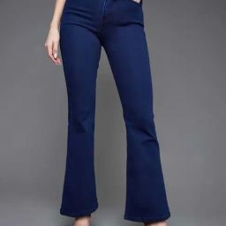 Miss Chase Blue Mid Rise Jeans-image-37