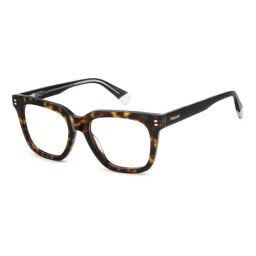 Polaroid Havana Rectangular Optical Frames for Women-image-40