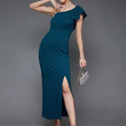 Miss Chase Blue Maxi Dress-picture-20