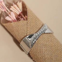 Sohi Women's Twisted Bracelet - Silver-image-95