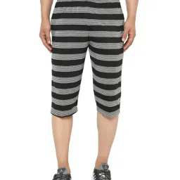 Vimal Jonney Grey Cotton Capris-picture-11