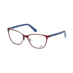 WEB EYEWEAR Red Full Rim Oval Frame Designed in Italy-22