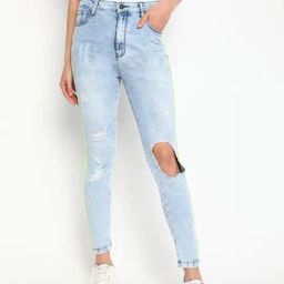 Belliskey Blue High Rise Jeans-image-23