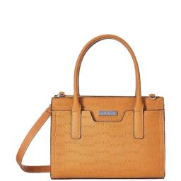 Nautica Tan Textured Medium Handbag-1