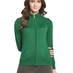 Monte Carlo Green High Neck Sweatshirt-image-71