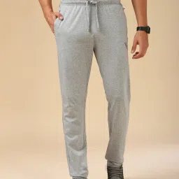 Van Heusen Grey Regular Fit Trackpants image 1