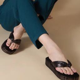 Inc.5 Women's Black Casual Sandal-picture-9