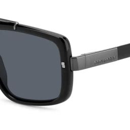 DSQUARED2 Grey Rectangular Sunglasses for Men image 4