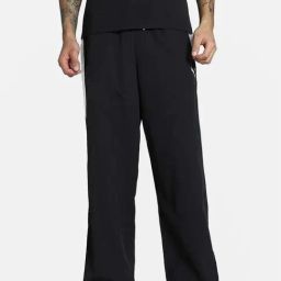 Puma Black Relaxed Fit Trackpants-picture-30