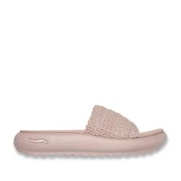 Skechers Women's ARCH FIT CLOUD-OH SHE PRETTY Blush Slides-image-47
