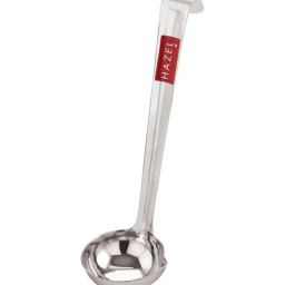 HAZEL Silver Stainless Steel Ghee Tipri Spoon Pali Ladle-13