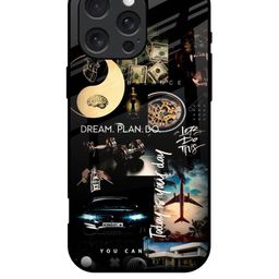 QRIOH Quirky Printed iPhone 16 Pro Max Back Case Mobile Accessories-image-81