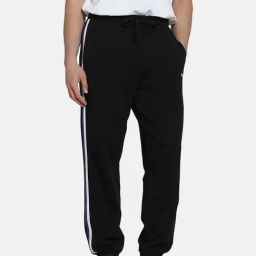 Puma Black Cotton Relaxed Fit Joggers-picture-34