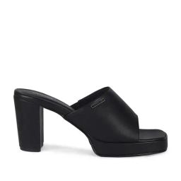 Van Heusen Women's Black Slides-29