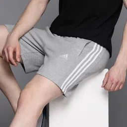 ADIDAS Essentials French Terry 3-Striped Shorts-image-8