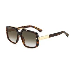 DSQUARED2 Grey Rectangular Sunglasses for Men-19