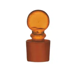 ABGIL ABG848 Borosilicate Glass Penny Head Solid Stopper Joint Size - B-55-34
