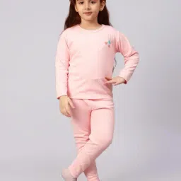Bubble Berry Kids Pink Printed Night Suit-picture-43