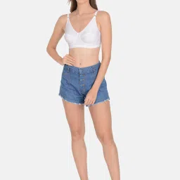 mod & shy White Full Coverage Bra image 5