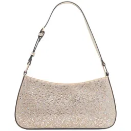 Aldo Golden Embellished Medium Shoulder Handbag-picture-30