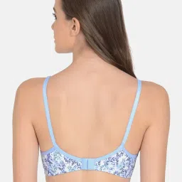 mod & shy Blue & Pink Printed Full Coverage Bra - Pack Of 2 image 5