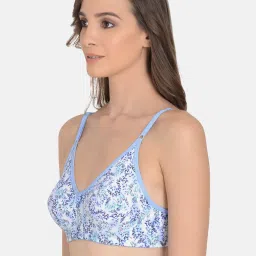 mod & shy Blue Printed Full Coverage Bra image 3