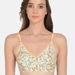 mod & shy Pink & Yellow Printed Full Coverage Bra - Pack Of 2 image 2
