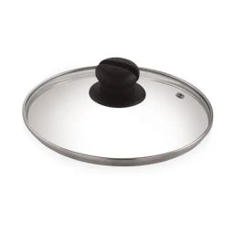 HAZEL Transparent Glass Cookware Lid With Knob and Built In Steam Vents 20.8 cm-image-5