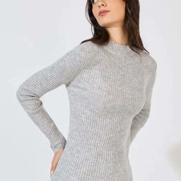 Styli Grey Textured Pattern Sweater-picture-33