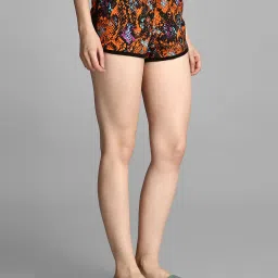 Kotty Multicolor Print Shorts image 3