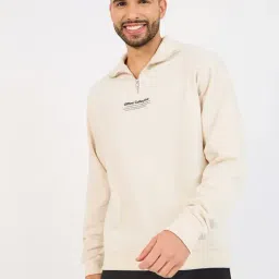 Styli Cream Cotton Long Sleeves Printed Sweatshirts-image-10