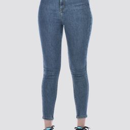 CAMLA Women Skinny Fit Mid-Rise Pure Cotton Jeans-picture-32