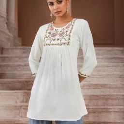 Soch Off-White Embroidered Tunic-image-47