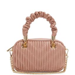 ALDO Pink Solid Small Handbag-15