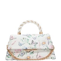 ALDO Floral Solid Medium Handbag-23