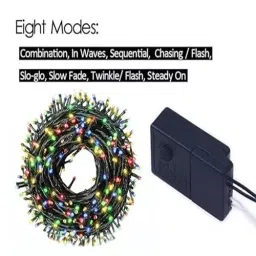 ARIS 55 m Multicolor LED String Light with 8 Modes Changing Controller for Decoration image 3
