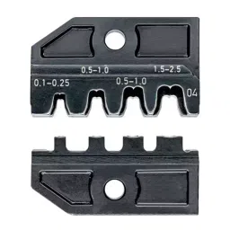 Knipex 97 49 04 Capacity 0.1-2.5 sq mm Crimping Die for Non-Insulated Open Plug Type Connectors-image-90
