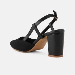 Roadster Pointed Toe 
 Blocked Heeled image 3