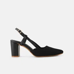 Roadster Pointed Toe 
 Blocked Heeled image 4