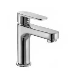 PLUMBER CROSS Single Lever Basin Mixer with 450 mm Long Flexible Connector, COS-3104-107