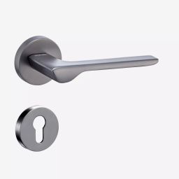 Dorset Nickel TM Finish Door Handle Drop-picture-6