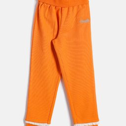 JusCubs Brand Logo Embroidered Toddlers Jogger Pant - Orange-picture-45