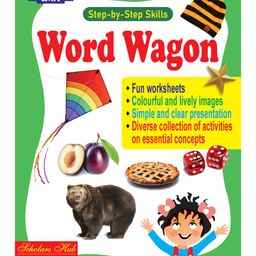 Step by Step Skills- Word wagon Level-1 (Tearable Colourful Worksheets)| With Answers-image-42