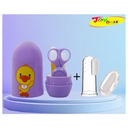 Joy Buzz Baby Grooming Care Kit & Toothbrush Combo - Multicolor-image-93