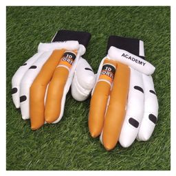 JD Sports Cricket Batting Gloves Material PVC Cotton Men Size Pack Of 1 Pair - Orange-12