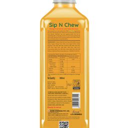 Coco Frut Mango Fruit Drink with Nata De Coco Chunks | Sip N Chew Delight - 300ml (Pack of 24) image 3