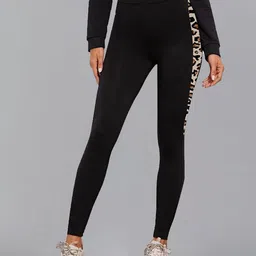 DTR FASHION Printed Mid-Rise Ankle-Length Gym Tights-picture-27