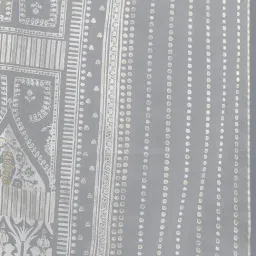 W Cream Printed Dupatta image 4