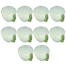 Zureni Urinal Pot Mat Anti-Splash Deodorizer Spatter Eucalyptus Fragrance For Bathroom and Restroom, ZU-UPR-10SM (Pack of10)-image-67